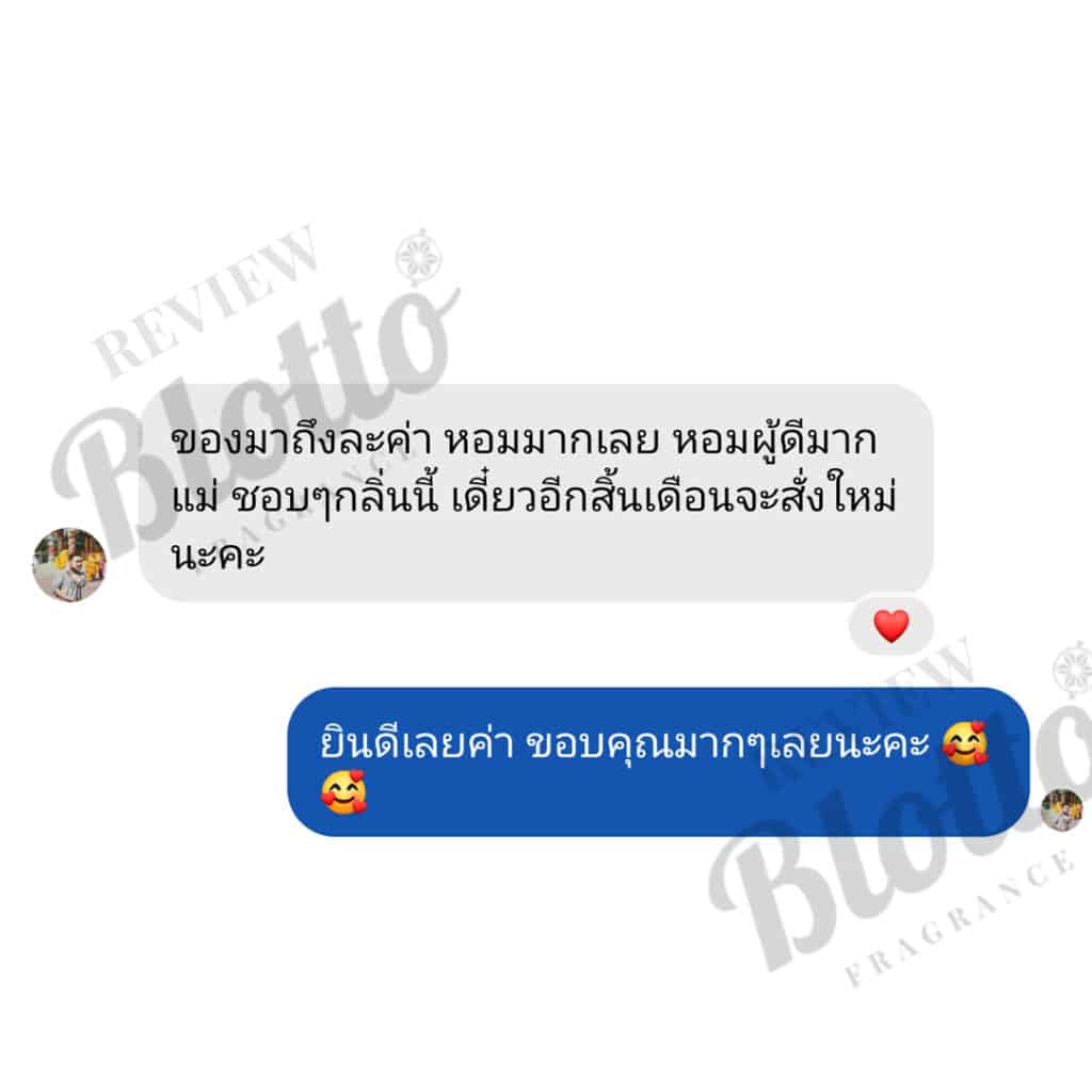 รีวิวน้ำหอม - Blotto Fragrance