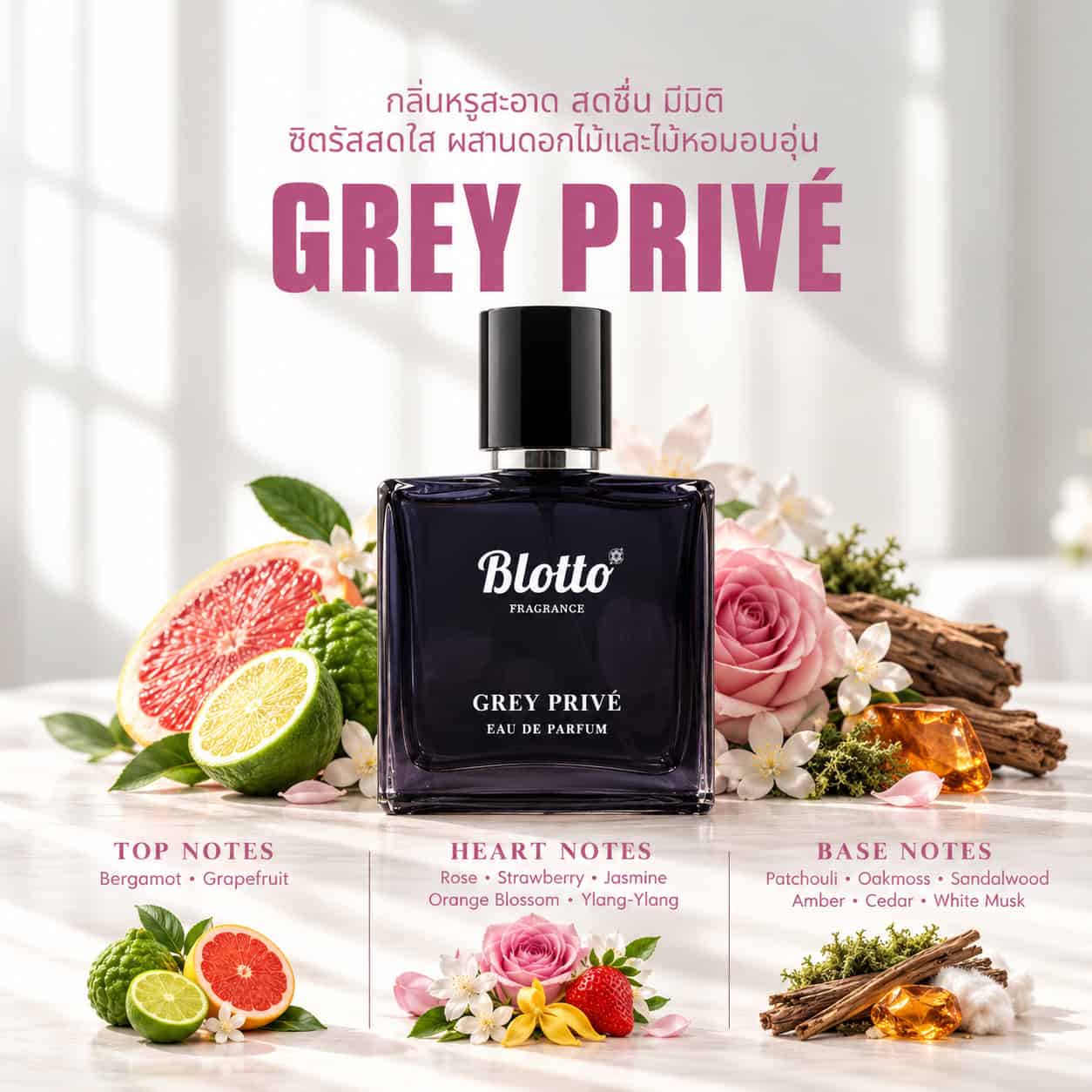 น้ำหอม Grey Privé กลิ่นเทียบ (gris dr)